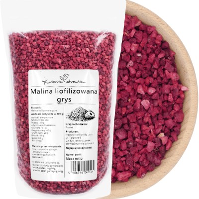 Maliny Liofilizowane Grys...