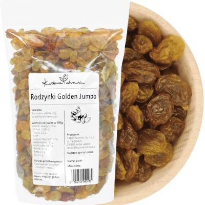 Rodzynki Golden Jumbo 500g...