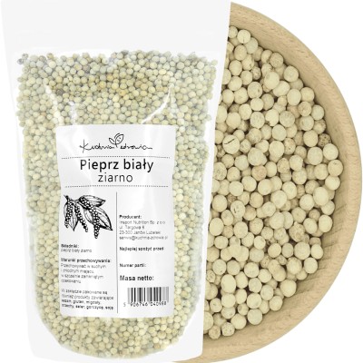 Pieprz Biały Ziarnisty 100g...