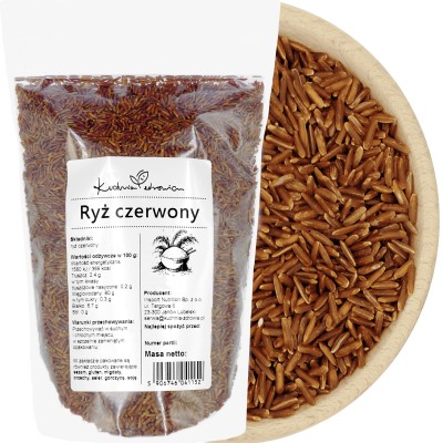 Ryż czerwony 1kg Kuchnia...