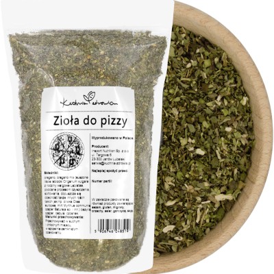 Zioła do pizzy Kuchnia Zdrowia