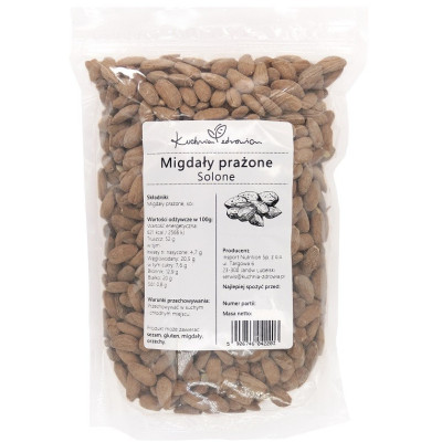 Migdały Prażone Solone  1kg...