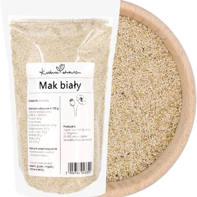 Mak Biały 1kg Kuchnia Zdrowia