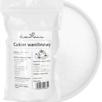 Cukier Wanilinowy 1kg...