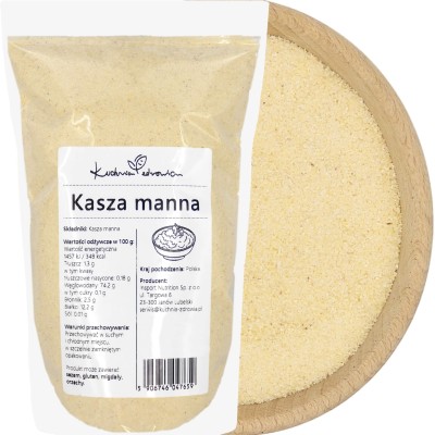 Kasza manna 1kg Kuchnia...