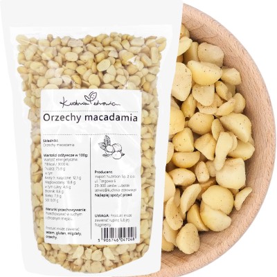 Orzechy Macadamia Połówki