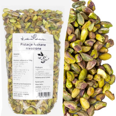 Pistacje Łuskane Niesolone...