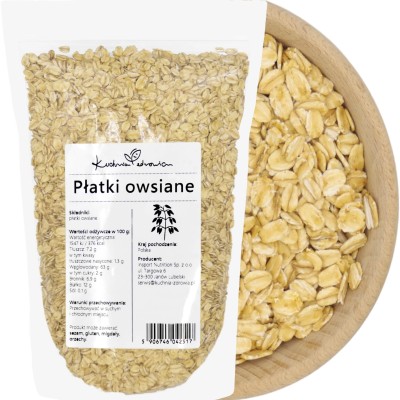 Płatki Owsiane 1kg Kuchnia...