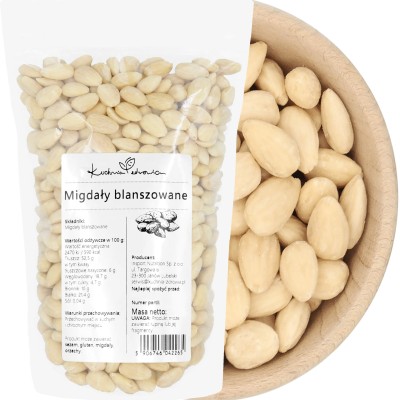 Migdały Blanszowane 500g...