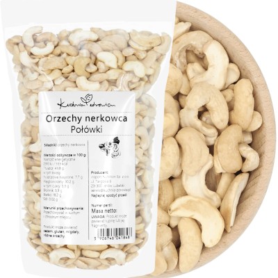 Orzechy Nerkowca Połówki...