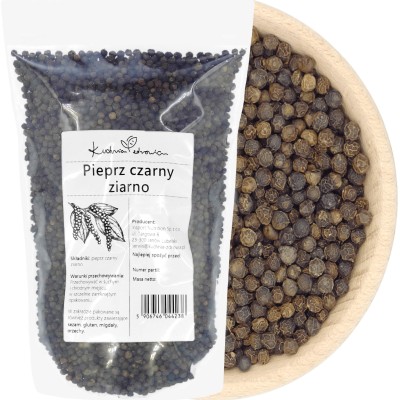 Pieprz Czarny Ziarno 1kg...