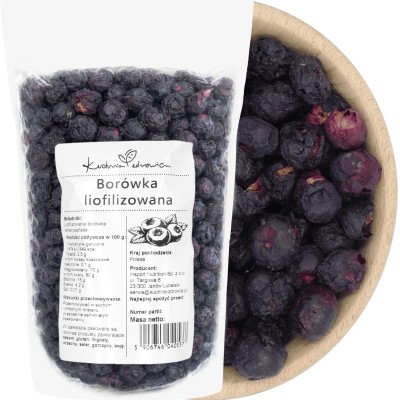 Borówki Liofilizowane 100g...