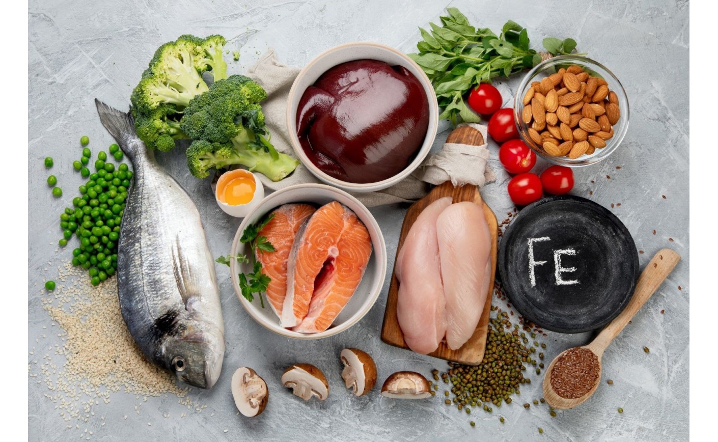 Produkty bogate w żelazo - co ma dużo żelaza?