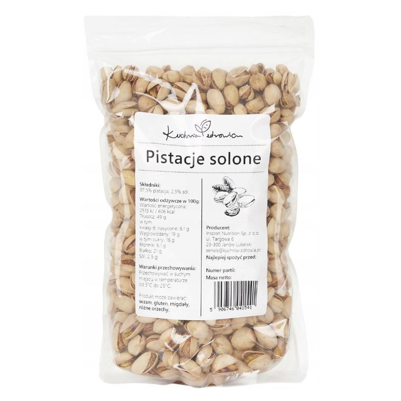 Kuchnia Zdrowia Pistacje solone 200G