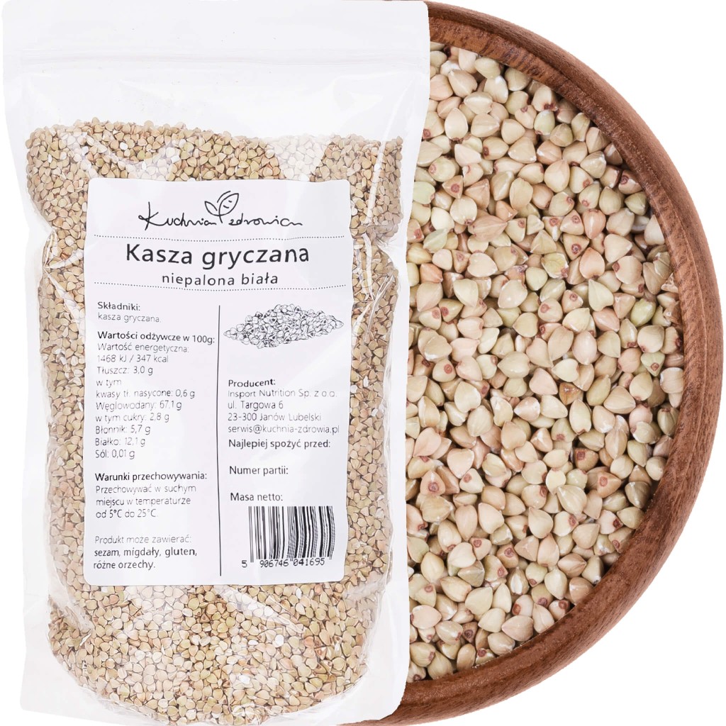 Kasza Gryczana Niepalona Biała 1kg