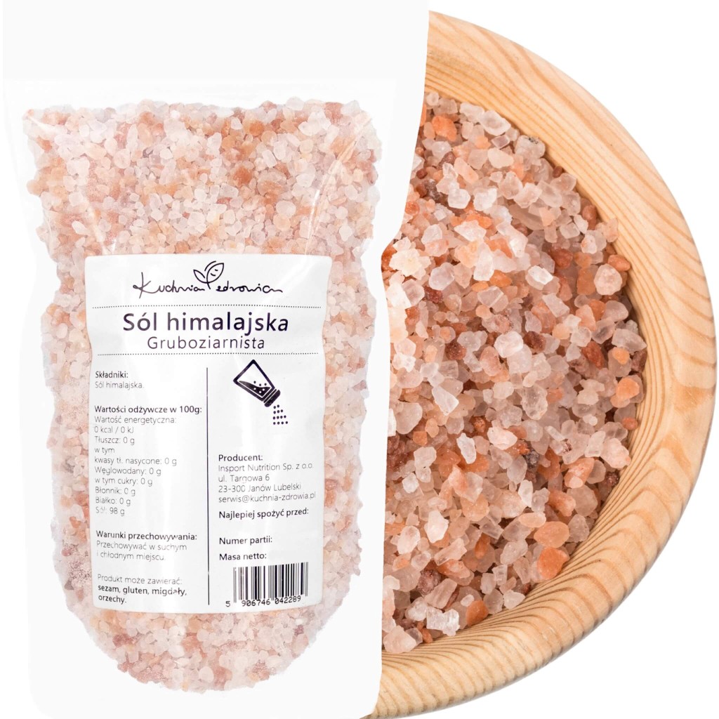 Sól Himalajska Gruboziarnista  1kg