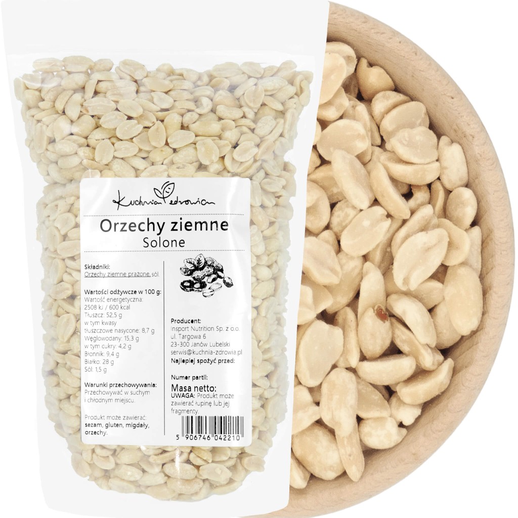 Orzechy Ziemne Prażone Solone (Wybierz wagę: 500g)