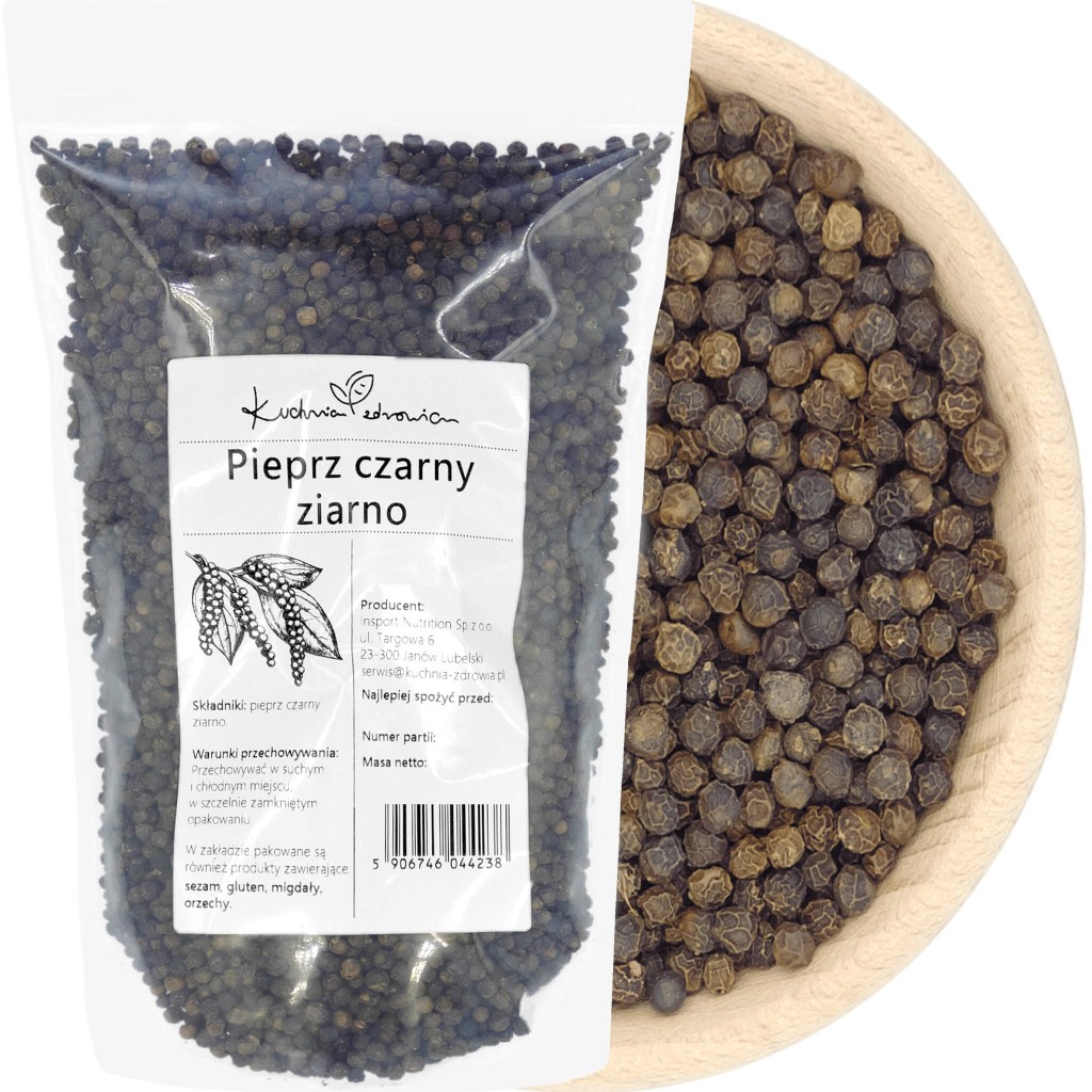 Pieprz Czarny Ziarnisty (Wybierz wagę: 200g)